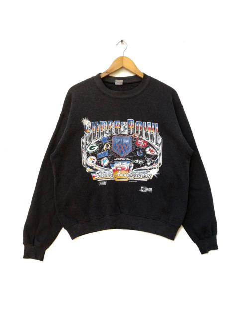 Other Designers Starter - VINTAGE SUPER BOWL SWEATSHIRT MEDIUM SIZE