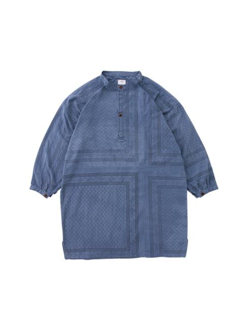 visvim LONG SHIRT OP BANDANA P.W. BLUE