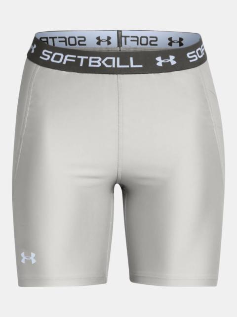 Under Armour Women's UA Utility Po Slider Shorts