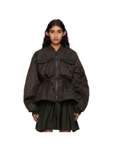 Brown Birdie Bomber Jacket
