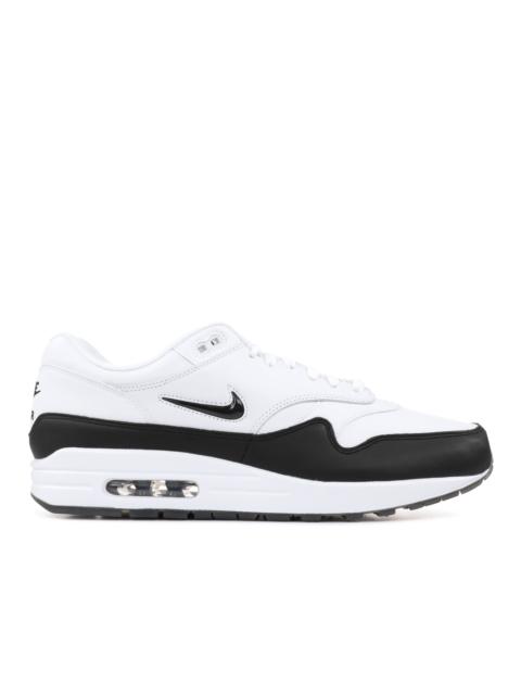 Nike AIR MAX 1 PREMIUM SC JEWEL 'BLACK SWOOSH'