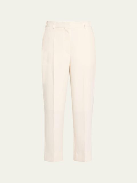 Totême Tailored Straight Cropped Trousers