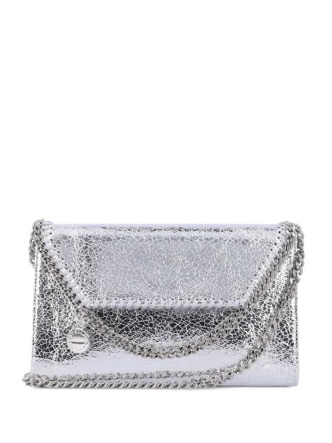 Stella McCartney Stella Mccartney Women Falabella Crackle-Effect Crossbody Bag