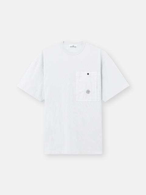 Stone Island 2100004 COMBED ORGANIC COTTON JERSEY