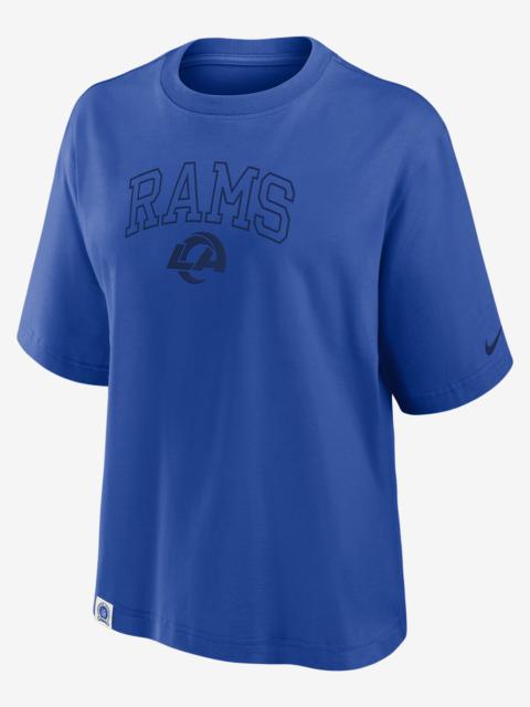 Nike Los Angeles Rams Arch Boxy Women's Nike NFL T-Shirt