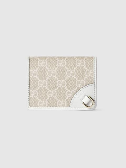 GUCCI GG Emblem mini wallet