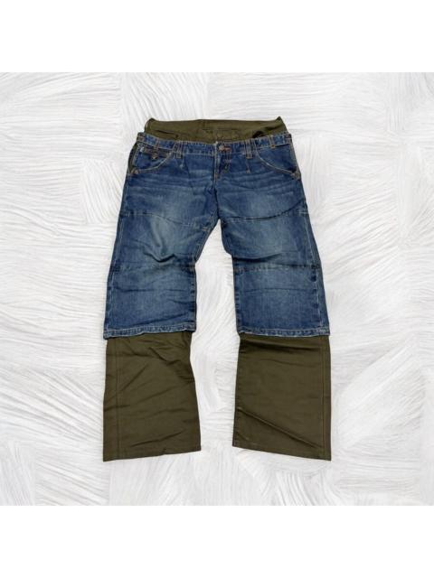 PPFM VINTAGE PPFM DOUBLE WAIST RECONSTRUCTED STYLE