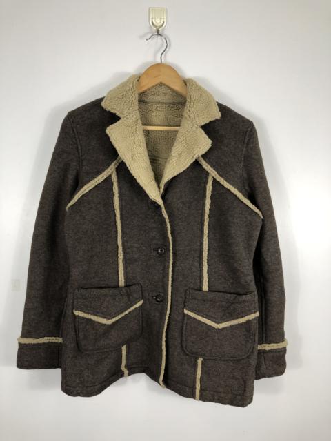 Other Designers Vintage - Vintage Japanese Brand Sherpa Jacket