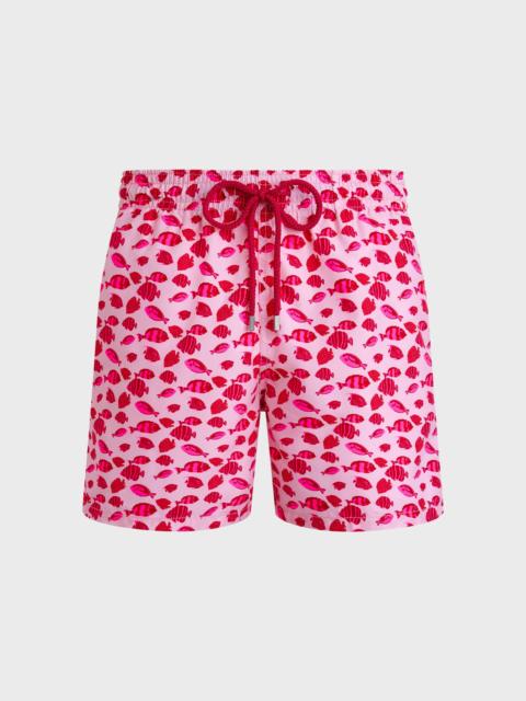 Vilebrequin Men Swim Trunks Fishy Dance