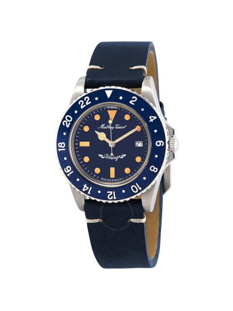 Other Designers Mathey-Tissot Mathey Vintage Quartz Blue Dial Men's Watch H900ALBU