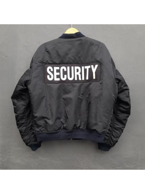 Vintage - Rothco RARE security flyer's men bomber jacket