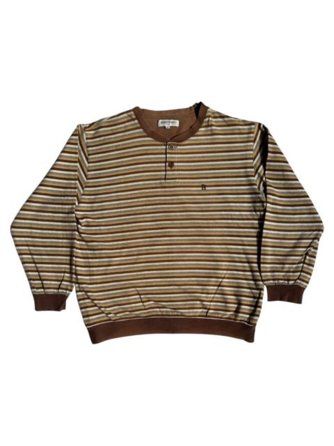 VERY RARE VINTAGE SWEATSHIRT PIERRE BALMAIN STRIPED