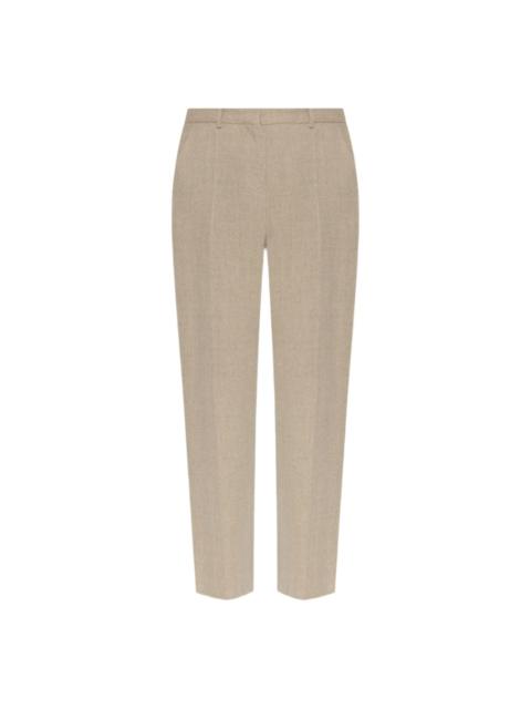 linen trousers