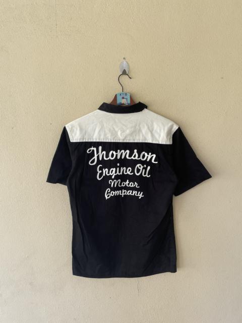 Other Designers Vintage - VINTAGE THOMSON ENGINE OIL MOTOR COMPANY SHIRTS