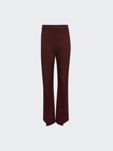 TOVE Gabrielle Trouser Burgundy