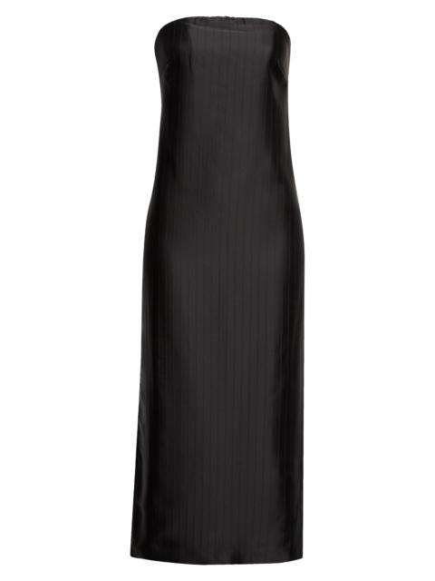 Loulou de Saison LOULOU DE SAISON Giulia Strapless Dress in Black at Nordstrom