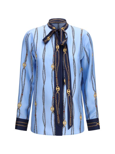 GUCCI Gucci Silk Printed Shirt