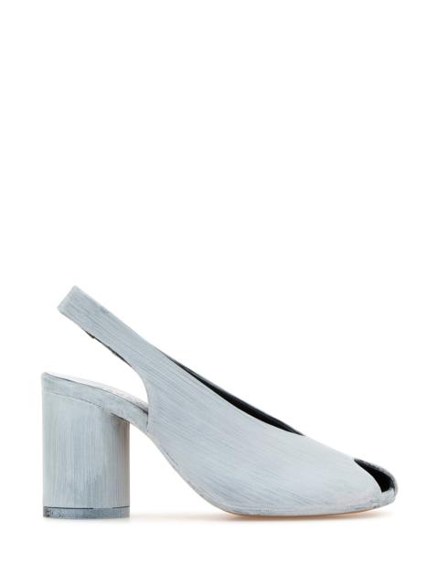 MM6 Maison Margiela White leather pumps