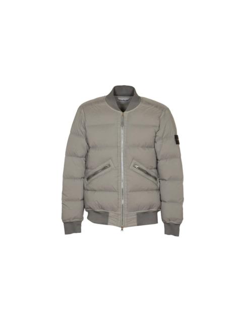 Stone Island REAL DOWN JACKET (GREY/GREEN)