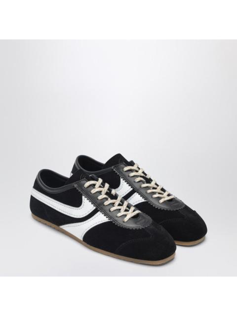 Dries Van Noten Dries Van Noten Black/White Leather And Suede Sneakers Women