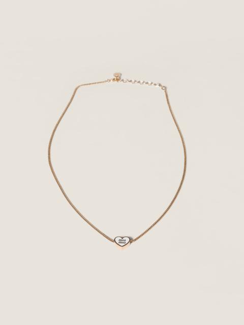 Miu Miu Metal necklace