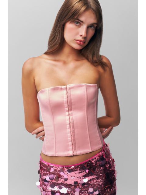 GUIZIO SATIN CORSET