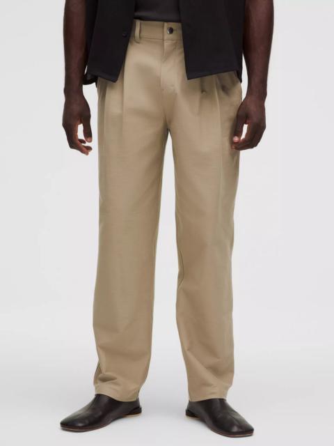 lululemon Utilitech Twill Relaxed Pleated Trouser