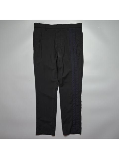 Valentino Valentino - Wool Mohair Side Stripe Trousers