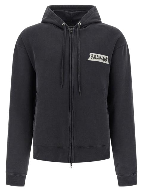 BALENCIAGA Balenciaga Men 'Masking Tape' Hoodie