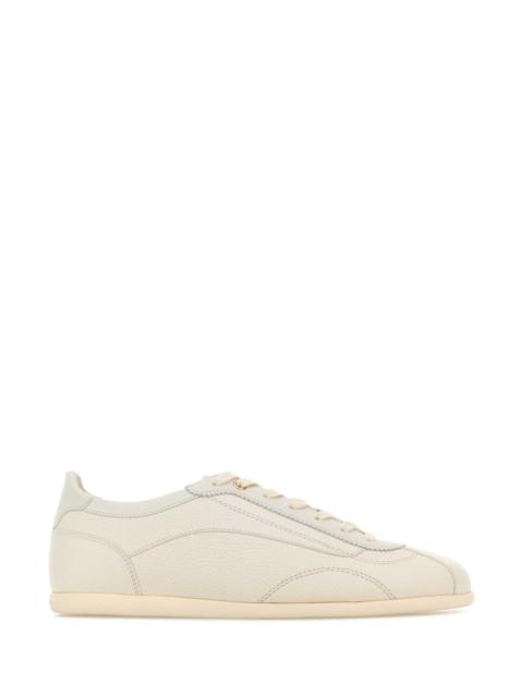 Brunello Cucinelli Brunello Cucinelli Men Ivory Leather Sneakers