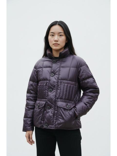 PPFM RARE PURPLE ‘PPFM IS REGISTERED AT ROCK’ PUFFER JACKET