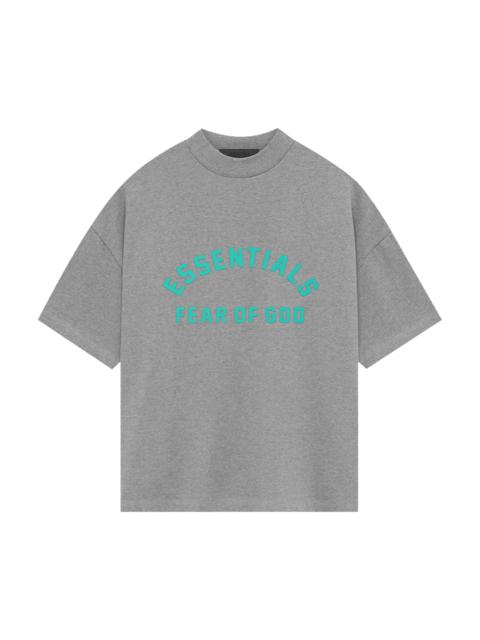 ESSENTIALS Fear of God Essentials Heavy Jersey Short-Sleeve Tee 'Dark Heather Oatmeal'