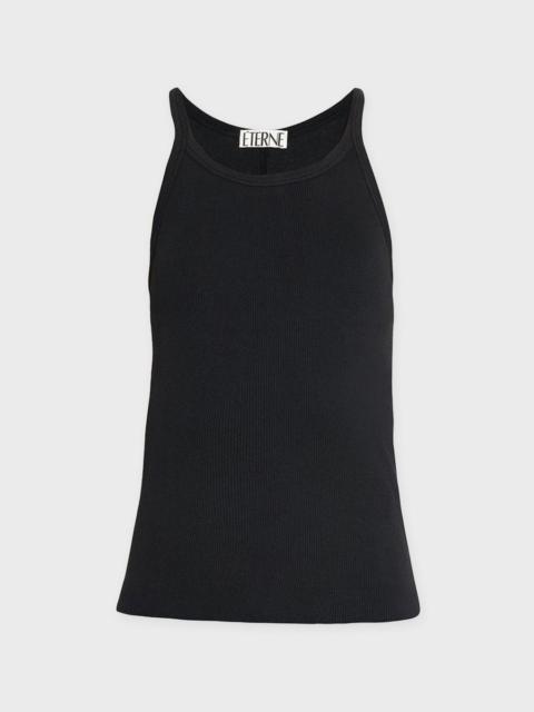 ÉTERNE Top Rib Tank Black