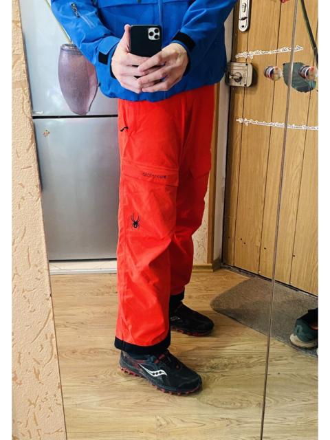 Under Armour Spyder Pants Snowboarding Ski Outdoor Orange Men's M/L