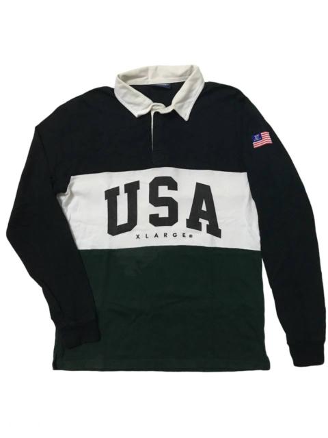 Other Designers Xlarge - RARE XLarge Embroidery USA Polo Rugby Shirt