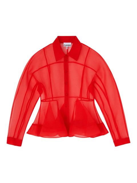 GANNI Ganni Long-sleeve Shirt