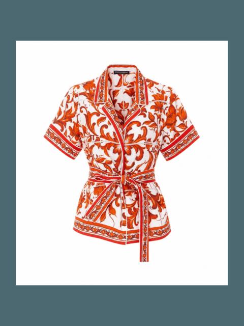 Dolce & Gabbana Dolce&Gabbana Women Maiolica Shirt