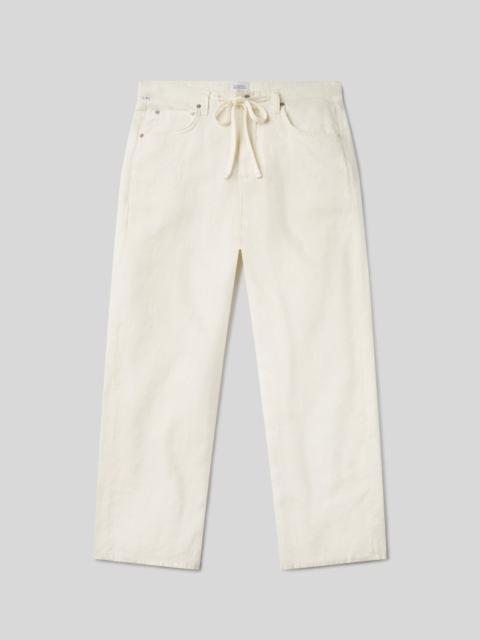 Citizens of Humanity Brynn Drawstring Linen Trouser
In Vanilla