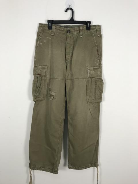 Other Designers Military - Japan Cargo Pant Multipocket Drawstring Army Style #2593