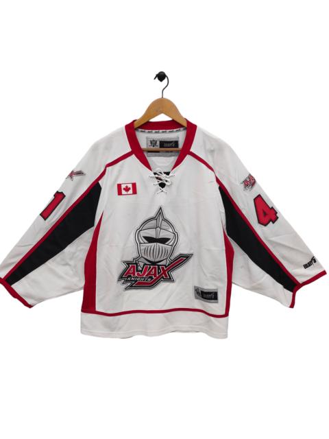 Other Designers Ajax Knights Hockey Shirt Vintage Canada Goalie Jersey