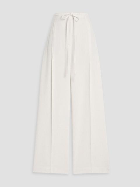 RÓHE Pleated woven wide-leg pants