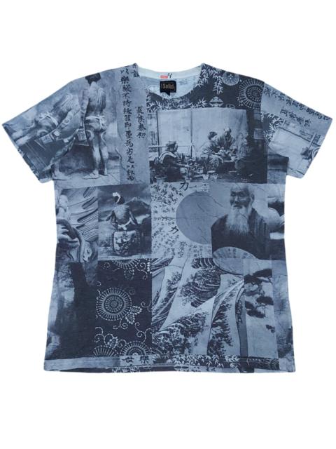 Other Designers RARE! !SOLID JAPANESE YAKUZA COLLAGE ART OVERPRINT