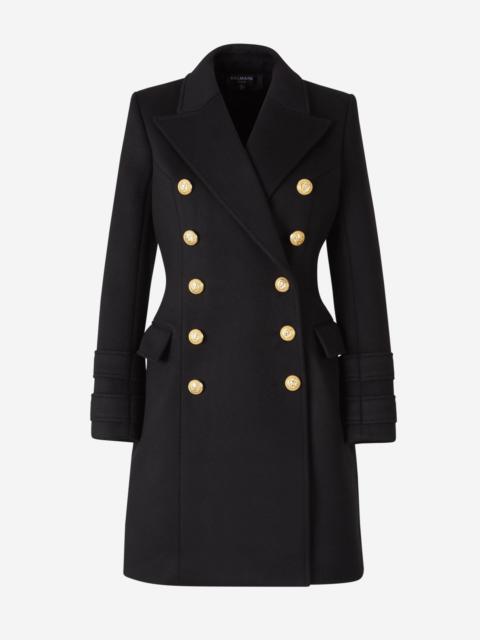 Balmain SHORT WOOL COAT