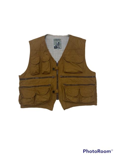 Nigel cabourn Tactical Utility Vest Multi pocket Design