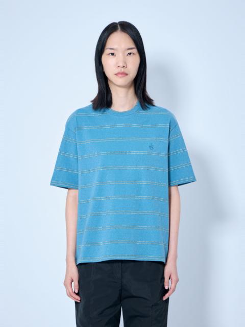 Jil Sander Striped Crewneck T-Shirt