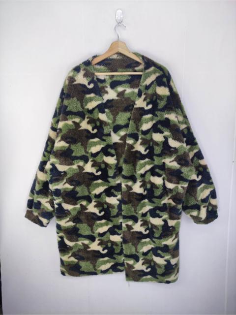 Other Designers Shein Camouflage Cardigan Fleece