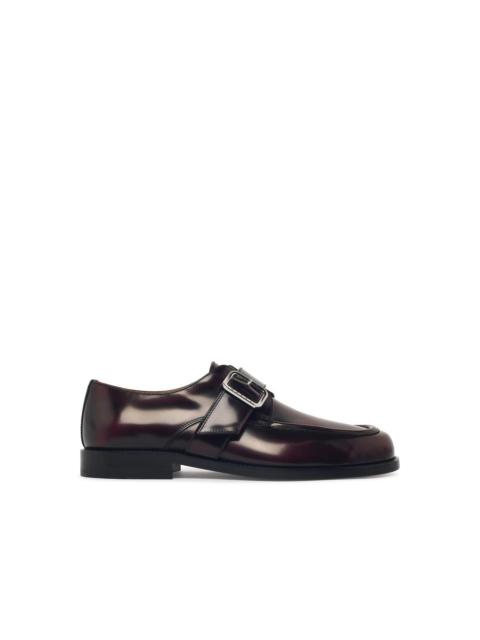 Marni Marni Burgundy Leather Loafers Men