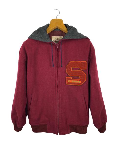 Other Designers Japanese Brand - Need Gone Today🚀St. Tohmas Varsity Hoodie Zipper Jacket