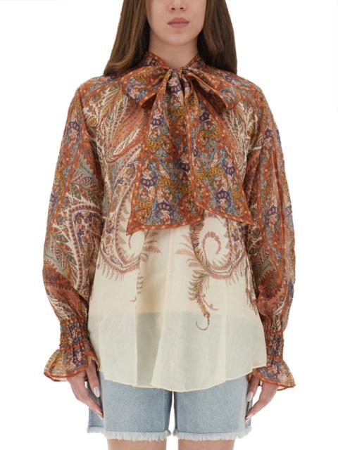 RHIANNON BLOUSE WITH BOW