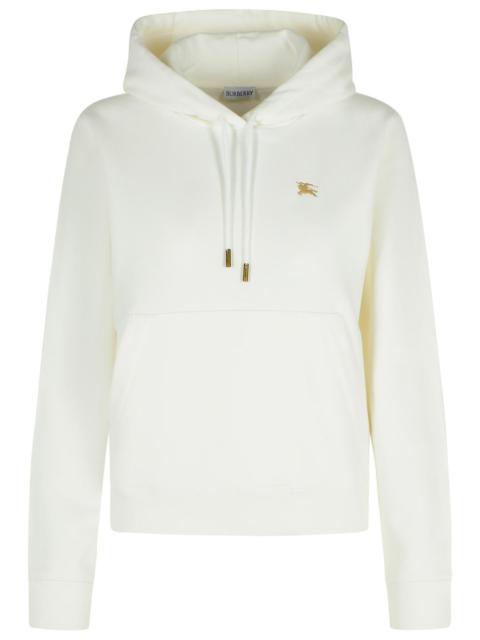 Burberry Burberry 'Harriet' Ivory Cotton Sweatshirt Women